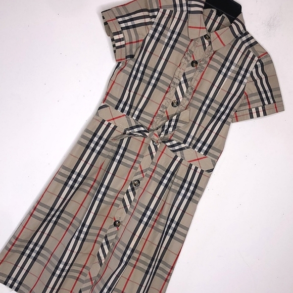 Authentic Burberry Girl's Dress 3T Toddler - Picture 4 of 8